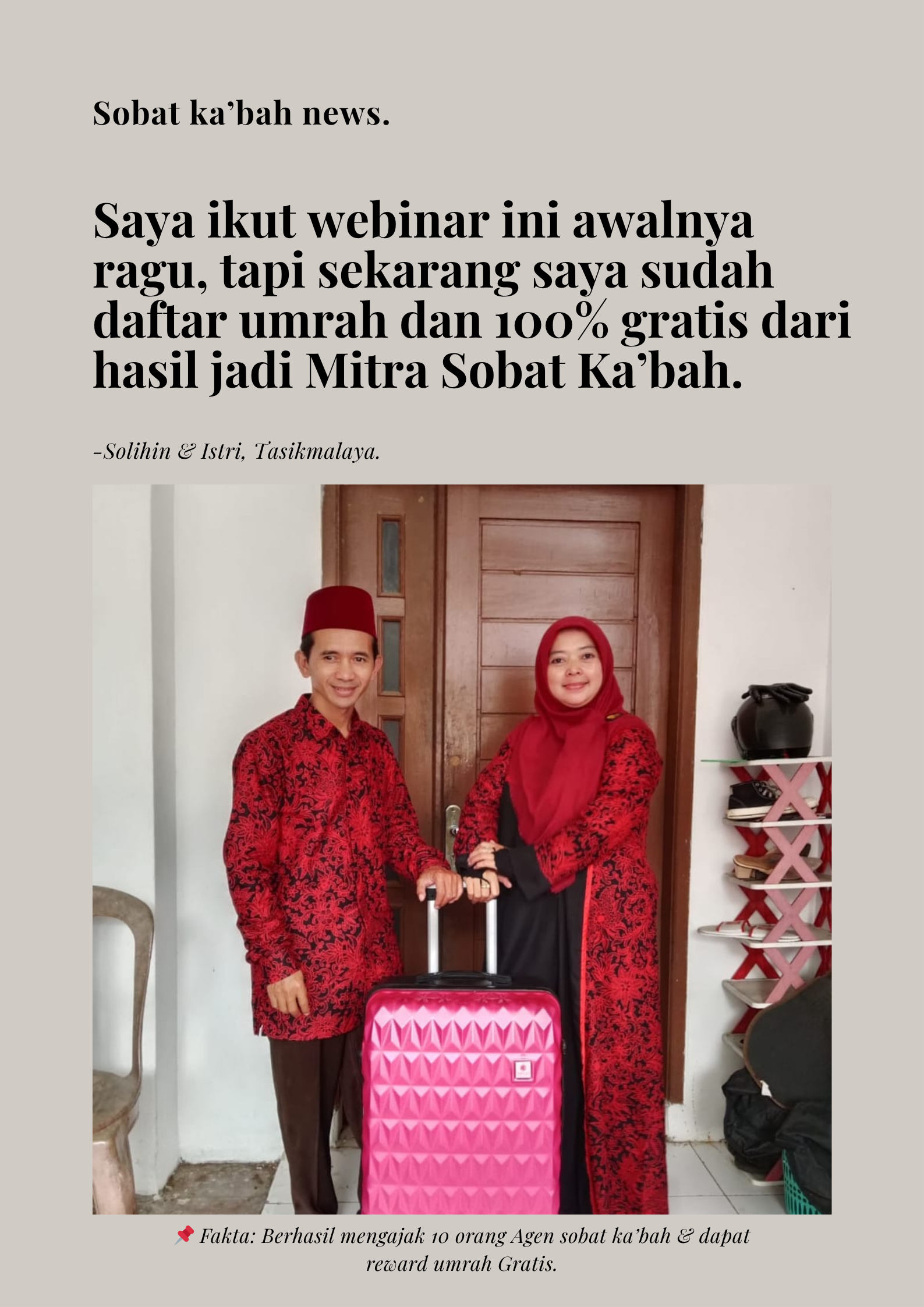 Dokumentasi peserta webinar 1